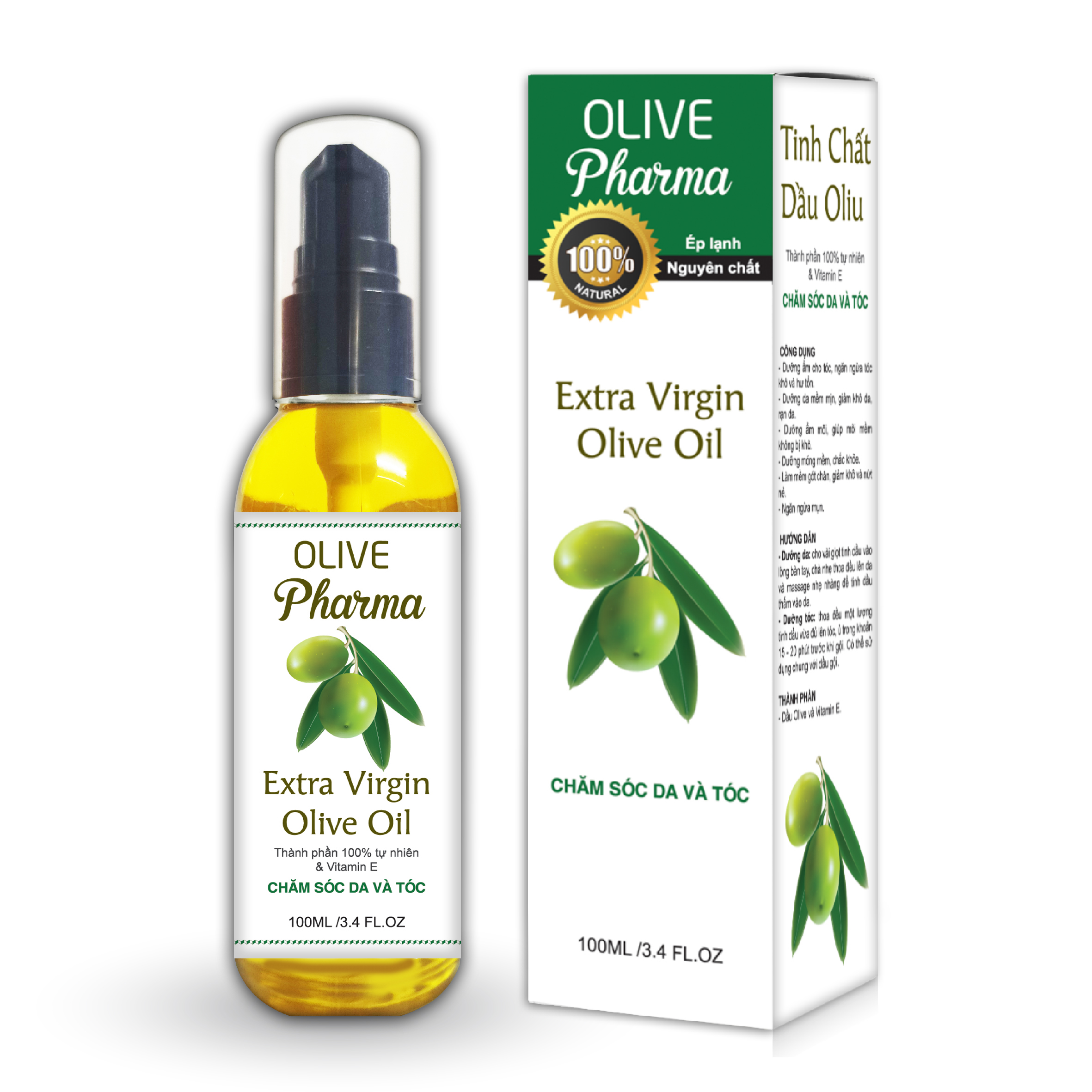 Tinh dầu Olive  Pharma - 100ml