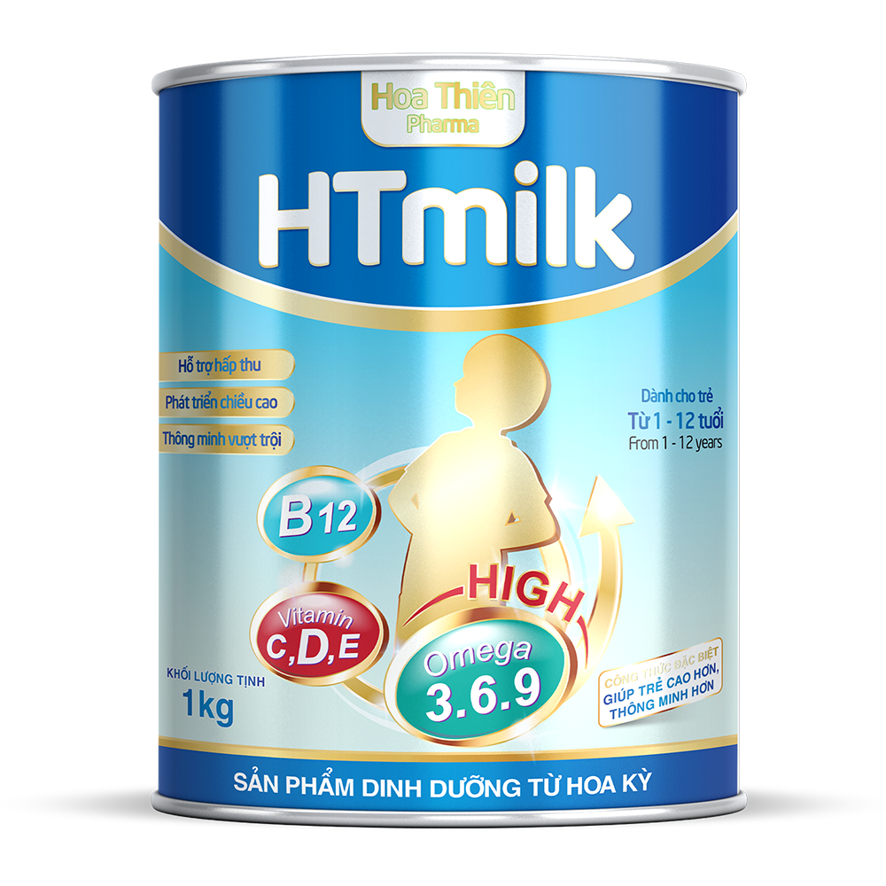 Sữa HTmilk cho chiều cao vượt trội
